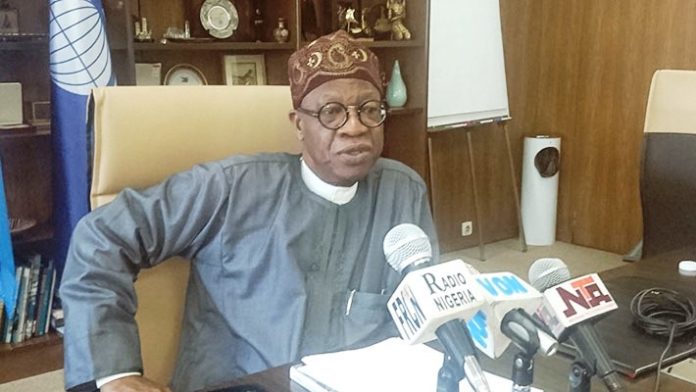 FMIC Minister, Alh Lai Mohammed