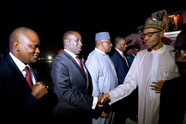 Photo News: President Buhari arrives New York ahead of his participation at the 71st Session of the UN General Assembly (UNGA 71)