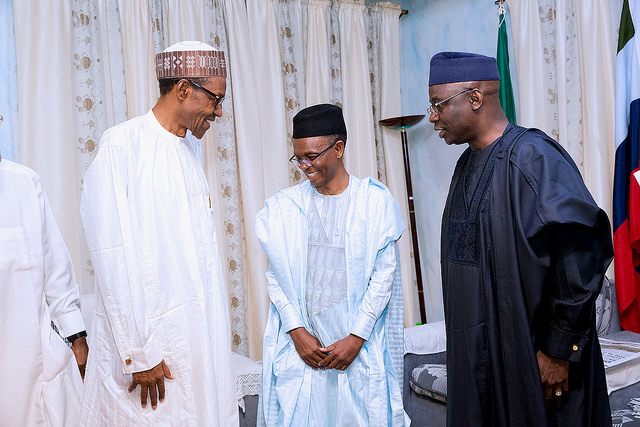 Photo News: Salah Homage President Buhari receives Governor Nasir El-Rufai, Pastor Tunde Bakare and others in his Duara Katsina residence