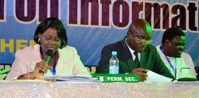 Permanent Secretary, Federal Ministry of Information and Culture, Mrs. Ayo Adesugba