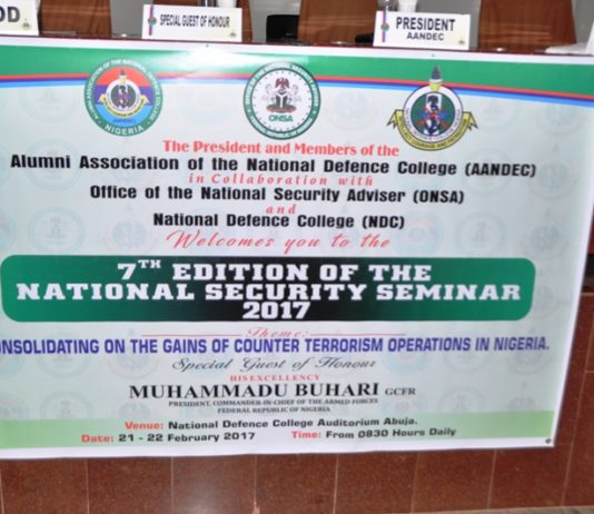 7th National Security Seminar