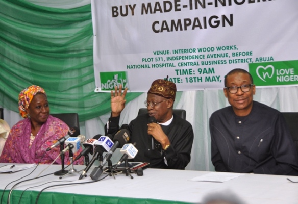HMIC at the National Press Launch of Buy Made in Nigeria