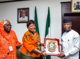 Acting President meeting with Nigeria Association of Chambers of Commerce