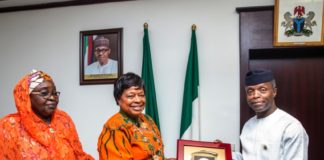 Acting President meeting with Nigeria Association of Chambers of Commerce