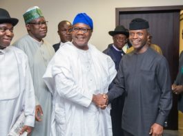 Acting President Osinbajo meets PANDEF