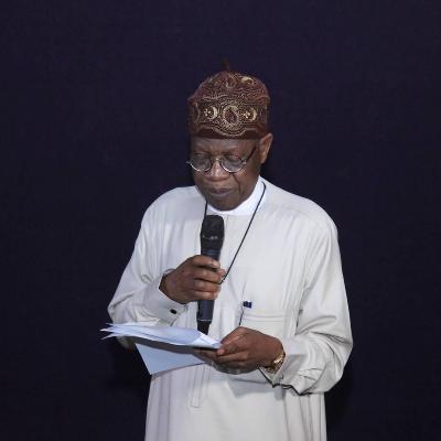 Lai Mohammed at AFRIFF