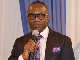 Dr. Emmanuel Ibe Kachikwu, Honourable Minister of State, Petroleum Resources, Nigeria and President of APPO inaugurating the Board of APPO