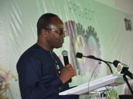 Dr. Ibe Kachikwu launching Project 100 on 31 Jan 2019