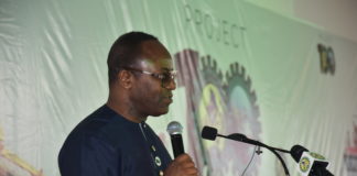 Dr. Ibe Kachikwu launching Project 100 on 31 Jan 2019