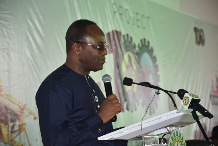 Dr. Ibe Kachikwu launching Project 100 on 31 Jan 2019