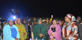 Aisha Buhari in Daura