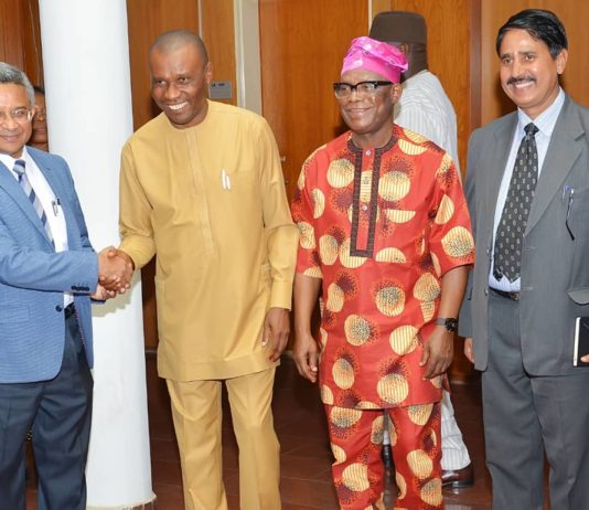 MNDA, Usani Uguru Usani, Indian High Commissioner to Nigeria and others, On Tuesday