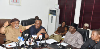 Minister of Labour meets with NLC