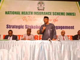 Minister of Health, Dr. Osagie Ehanire