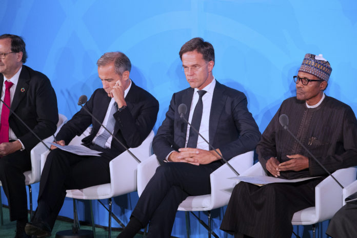 PRESIDENT BUHARI SPEAKS AT THE UNGA74 CLIMATE CHANGE SUMMIT. 1