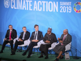PRESIDENT BUHARI SPEAKS AT THE UNGA74 CLIMATE CHANGE SUMMIT