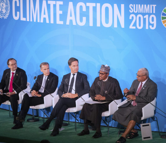 PRESIDENT BUHARI SPEAKS AT THE UNGA74 CLIMATE CHANGE SUMMIT