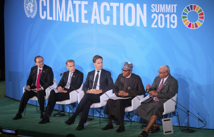 PRESIDENT BUHARI SPEAKS AT THE UNGA74 CLIMATE CHANGE SUMMIT PRESIDENT BUHARI SPEAKS AT THE UNGA74 CLIMATE CHANGE SUMMIT
