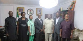 Gov Ikpeazu and his Commissioners