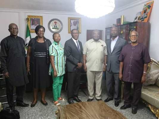 Gov Ikpeazu and his Commissioners