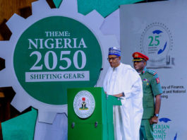 President Buhari at NESG