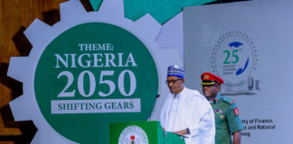President Buhari at NESG