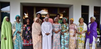 First Lady and other Dignitaries