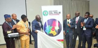 CBN GOV , MR GODWIN EMEFIELE AND EDO STATE GOV, MR GODWIN OBASEKI
