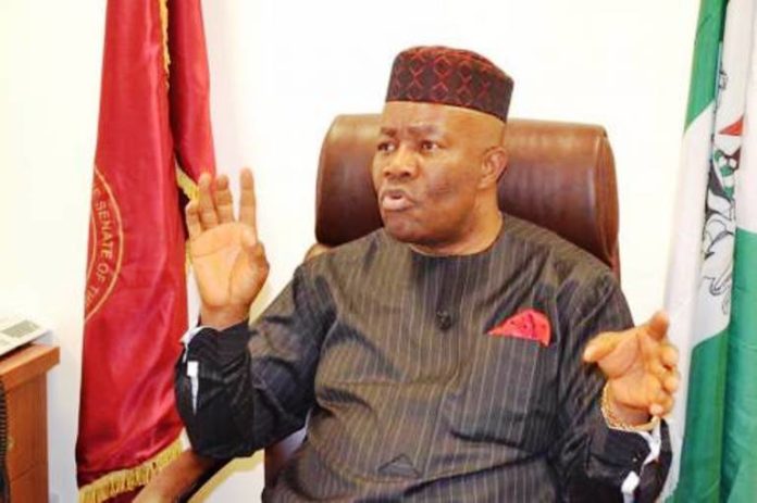 Honourable Minister, Ministry of Niger Delta Affairs, Senator Godswill Akpabio