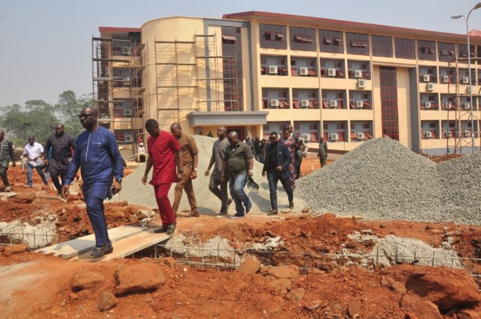 Gov Obaseki at AAU, Ekpoma