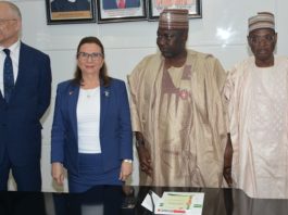 Visit of Turkey Trade Minister to Ministry of Works and Housing