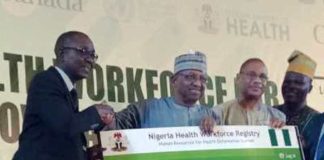 Health Minister launches Nigerian Health Workforce Profile 2018 /Hands over Registry