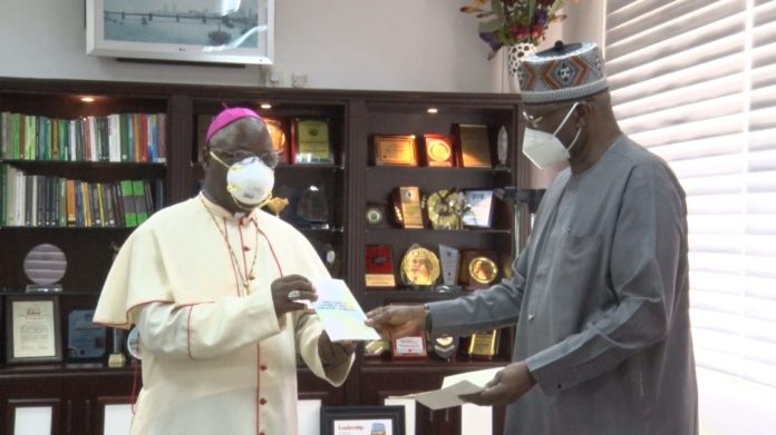 Catholics Bishops’ Conference Of Nigeria Donates Medical Facilities To PTF