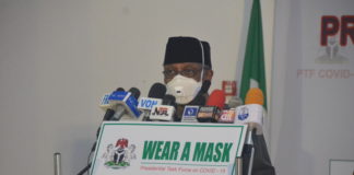 HON. MINISTER OF HEALTH, DR. OSAGIE EHANIRE
