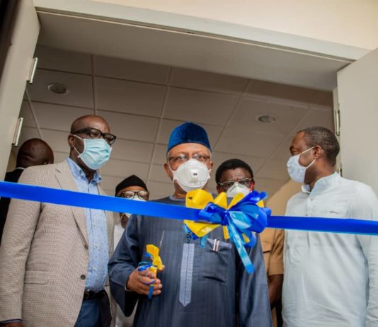 HMH, Dr. Osagie Ehanire commissions the Bio-safety Level 3 Molecular Laboratory built at Edo Specialist Hospital, Benin City