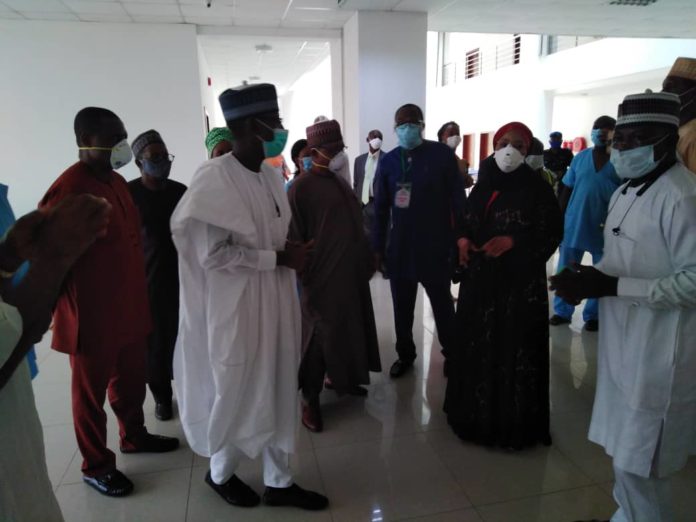 Minister of Health, FCT inspect FCTA COVID 19 Centre