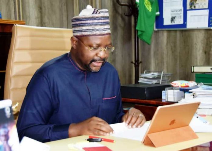 Hon. Minister of Youth and Sports, Mr. Sunday Dare