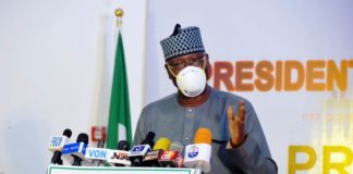 Mr. Boss Mustapha - SGF and Chairman, PTF on COVID-19