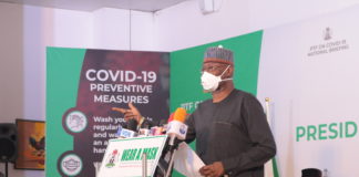 SGF at the PTF on COVID-19 Press Briefing