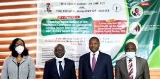 ATTORNEY GENERAL OF THE FEDERATION/MINISTER OF JUSTICE, ABUBAKAR MALAMI, SAN, GIVING HIS KEYNOTE ADDRESS AT THE VIRTUAL INTERACTIVE SESSION OF THE PRESIDENTIAL COMMITTEE ON CORRECTIONAL SERVICE REFORM