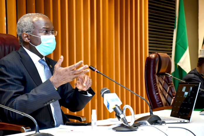 Minister of Works and Housing, Babatunde Raji Fashola SAN