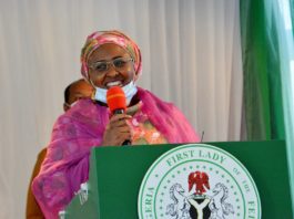 Aisha Buhari Charges Corps Members