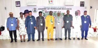 Group Photograph of the PS with other delegates at the event