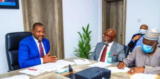 Minster of Youth and Sports Development, Mr. Sunday Dare