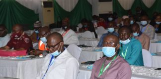 A cross section of participants at the National Council on Works