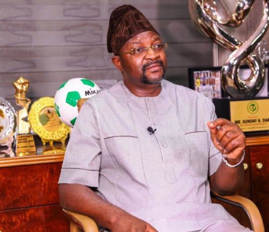Hon. Min. of Youth and Sports - Sunday Dare