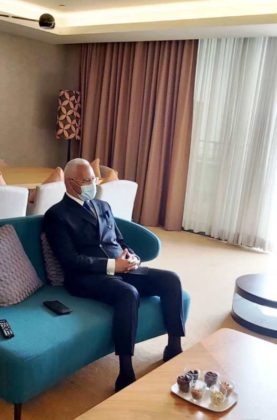 Honourable Minister of State For Petroleum Resources, H. E Timipre Sylva meets with the Minister of Petroleum of the Republic of The Congo in Brazzaville