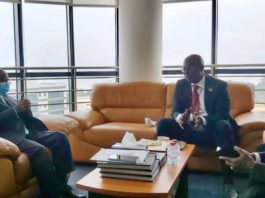 Honourable Minister of State For Petroleum Resources, H. E Timipre Sylva meets with the Minister of Petroleum of the Republic of The Congo in Brazzaville