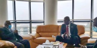 Honourable Minister of State For Petroleum Resources, H. E Timipre Sylva meets with the Minister of Petroleum of the Republic of The Congo in Brazzaville