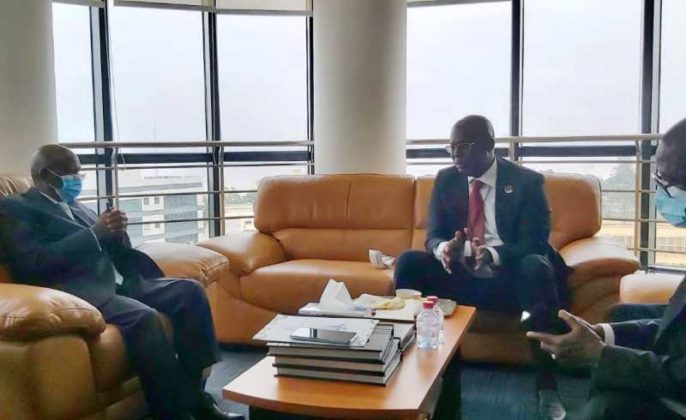 Honourable Minister of State For Petroleum Resources, H. E Timipre Sylva meets with the Minister of Petroleum of the Republic of The Congo in Brazzaville